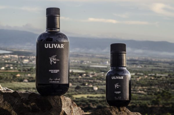 Amaro naturale alle olive di Calabria Ulivar 500 ml con Portabottiglia regalo - immagine 5